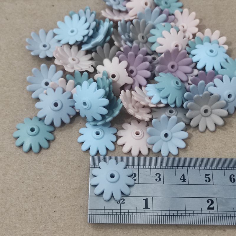 65pcs bunga lancip