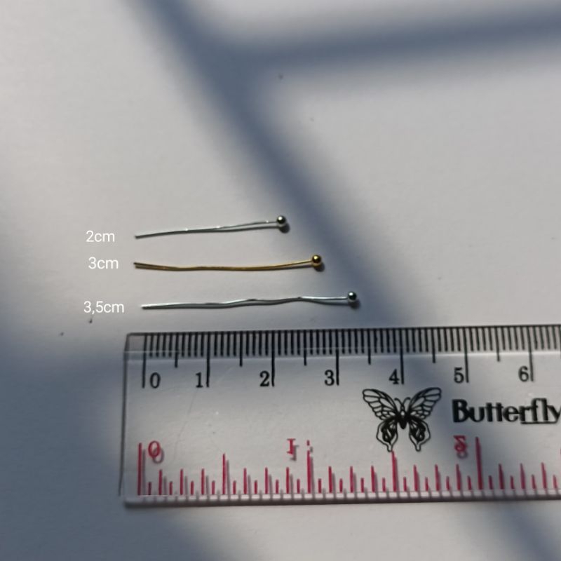 5gr paku pentul bahan aksesoris ukuran 2-3.5cm