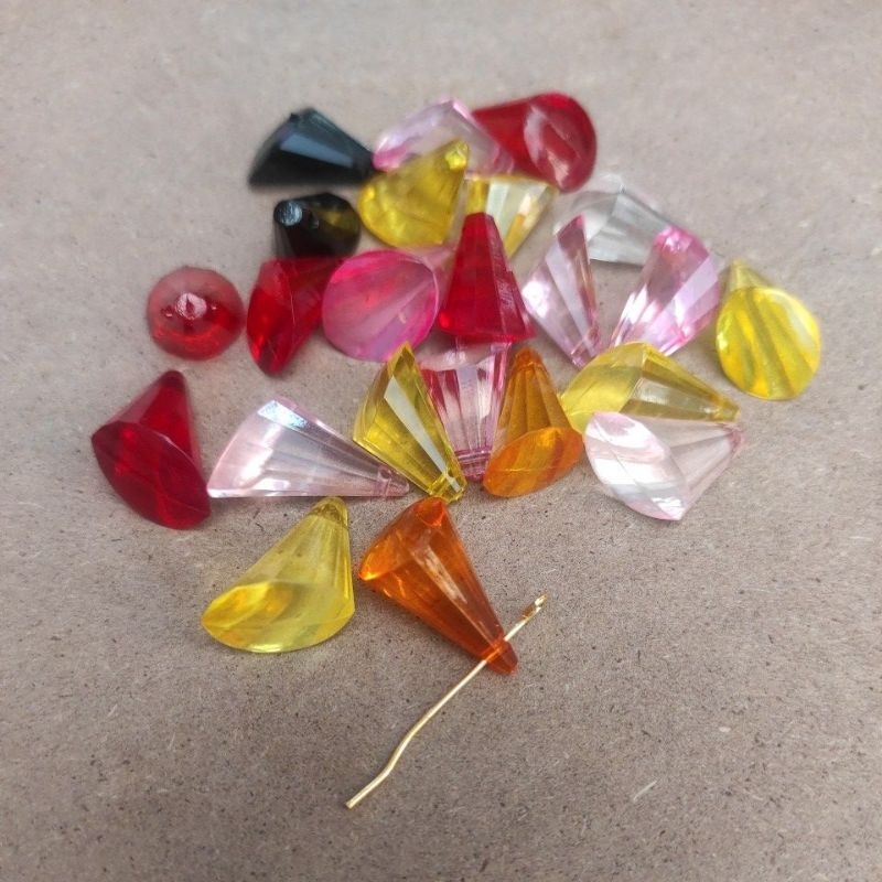 20pcs tapak kuda besar akrilik