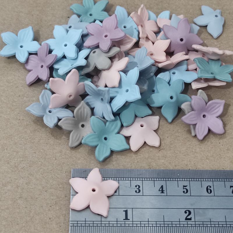 45pcs bunga kecil