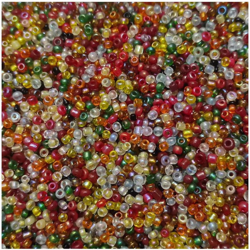 25gr mote manik payet pasir uk 11/o mix warna