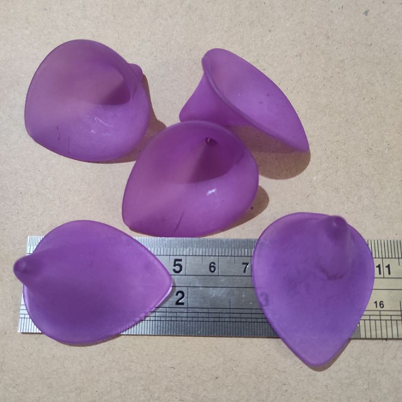 7pcs corong lily besar warna sesuai foto