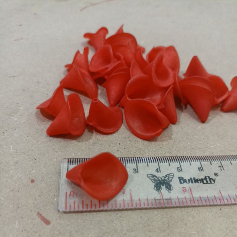 35pcs Corong lily doff kecil