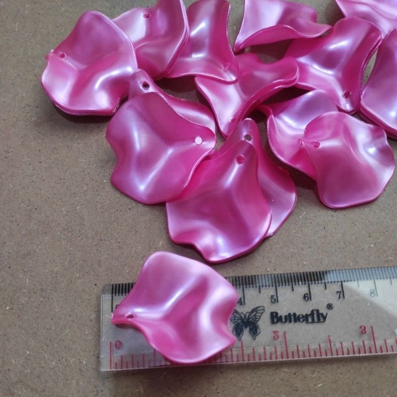 22pcs keriting besar mutiara
