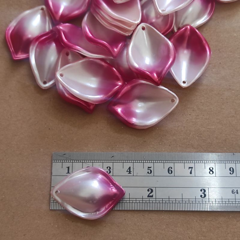 24pcs sekop tanggung mutiara gradasi