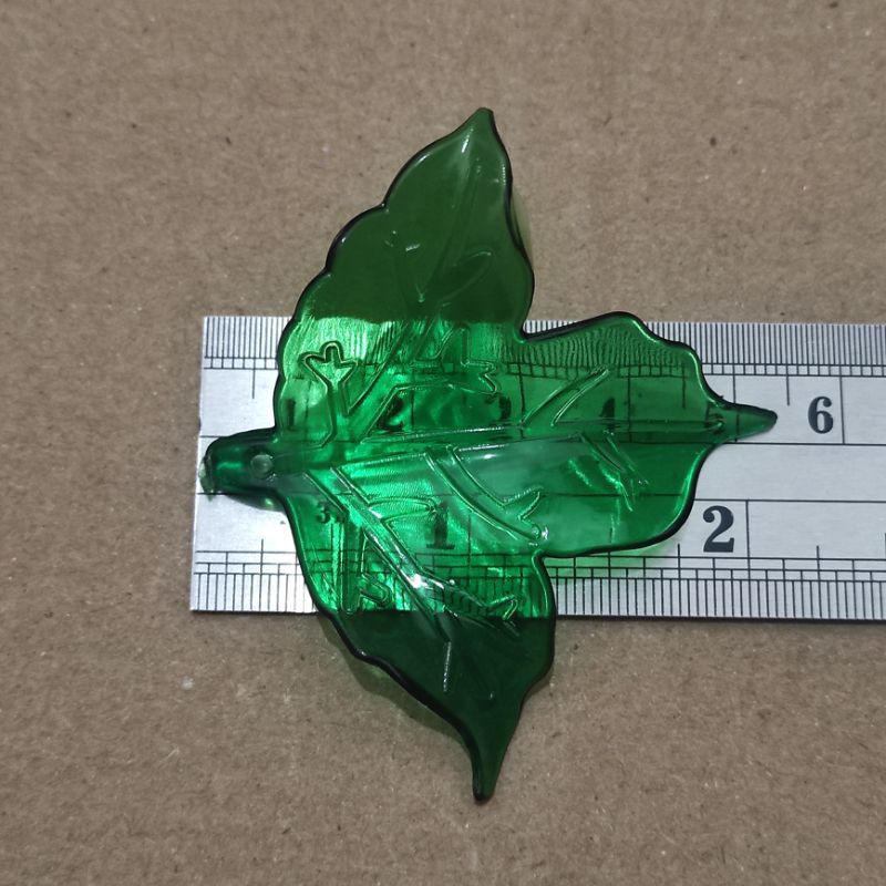 9pcs daun lebar tiga jari