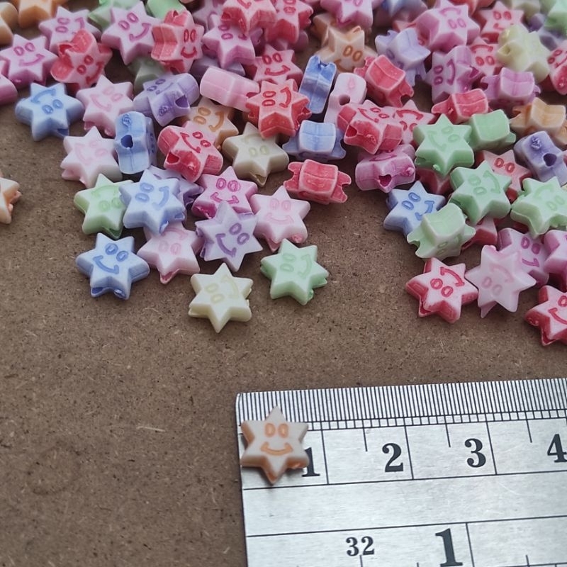 115pcs bintang smile