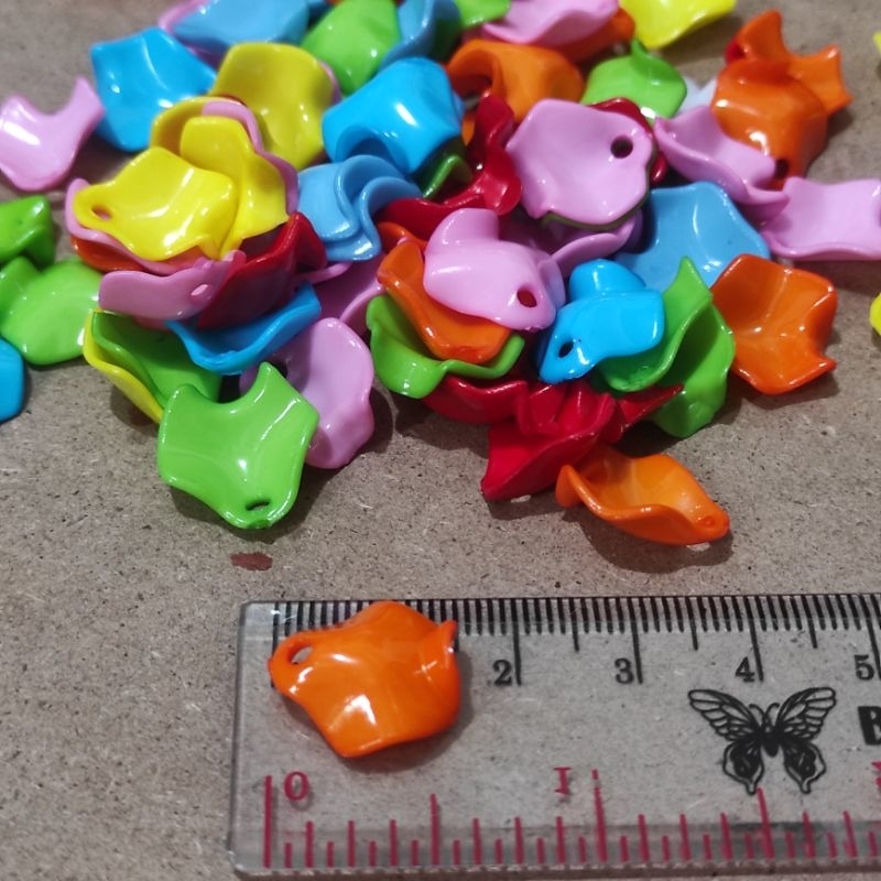 100pcs Keriting kecil melamin