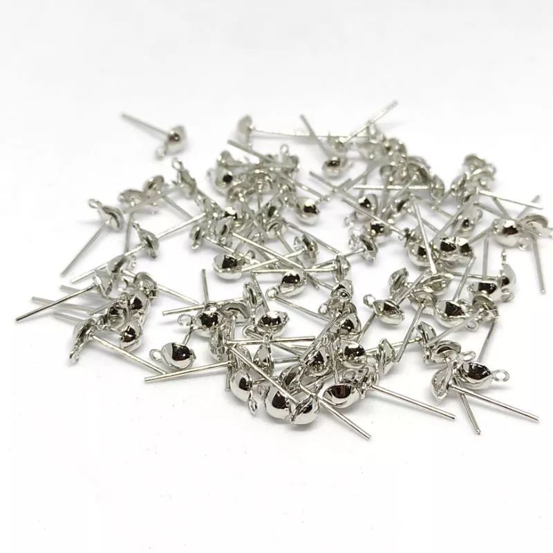 12pcs bahan anting tusuk bahan aksesoris