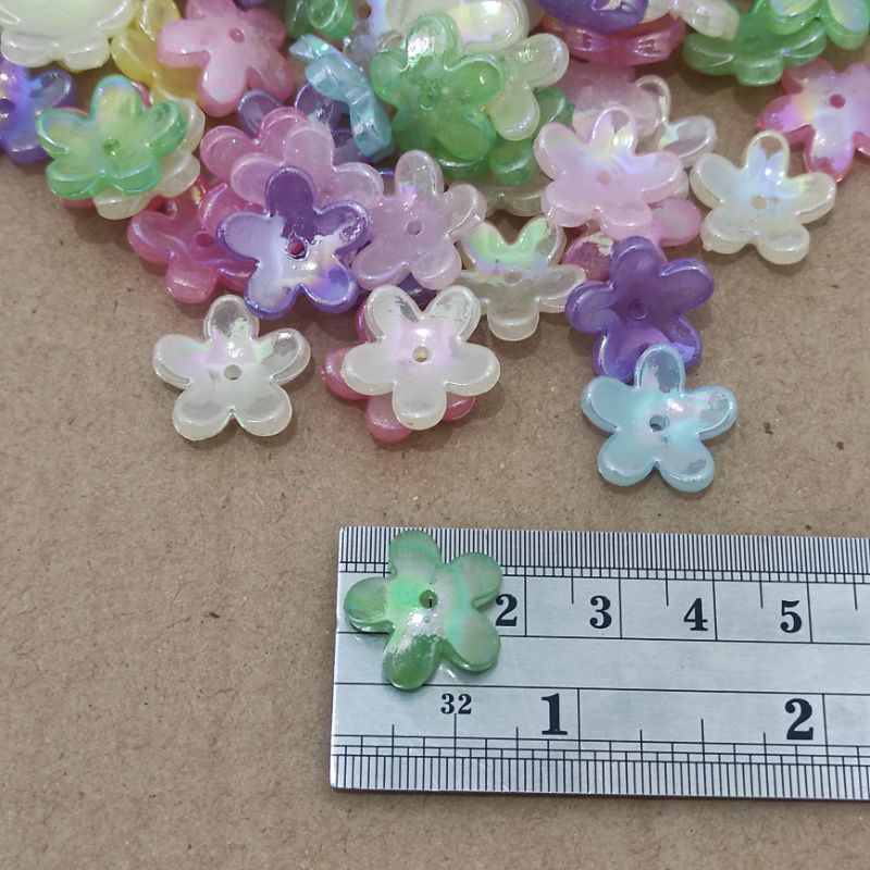 33pcs bunga tebal