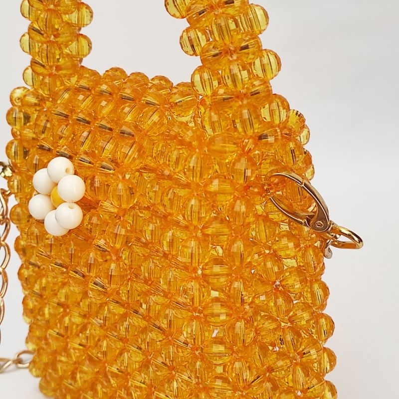 tas manik manik // shiny bag // bead bag // tas mote