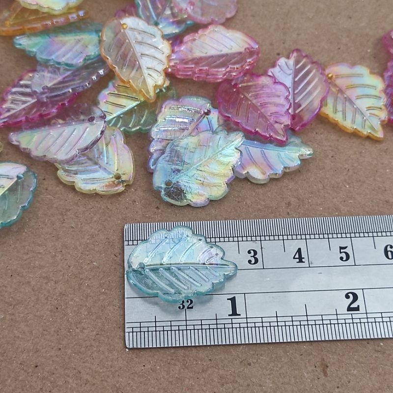34pcs daun sirap kecil blink blink