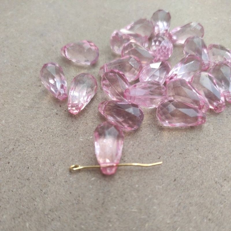24pcs tetes besar bening