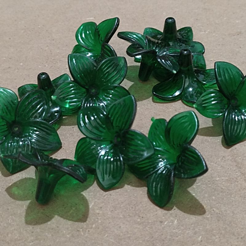 8pcs kelopak bunga corong tanggung