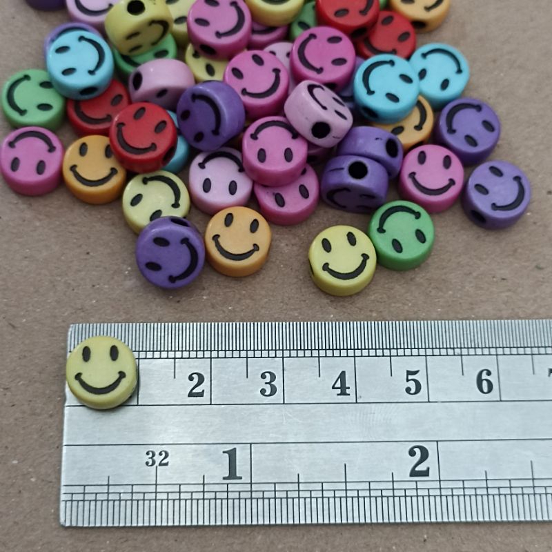52pcs smile kancing